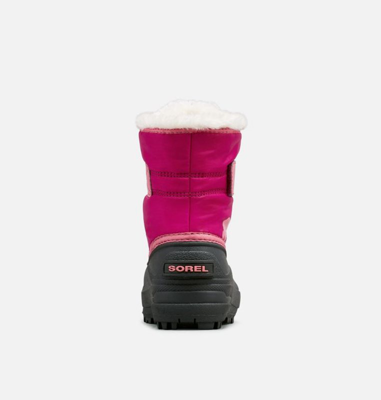 Sorel Barn Vinterkängor Rosa/Svarta - Childrens Commander™ - XWN-045362